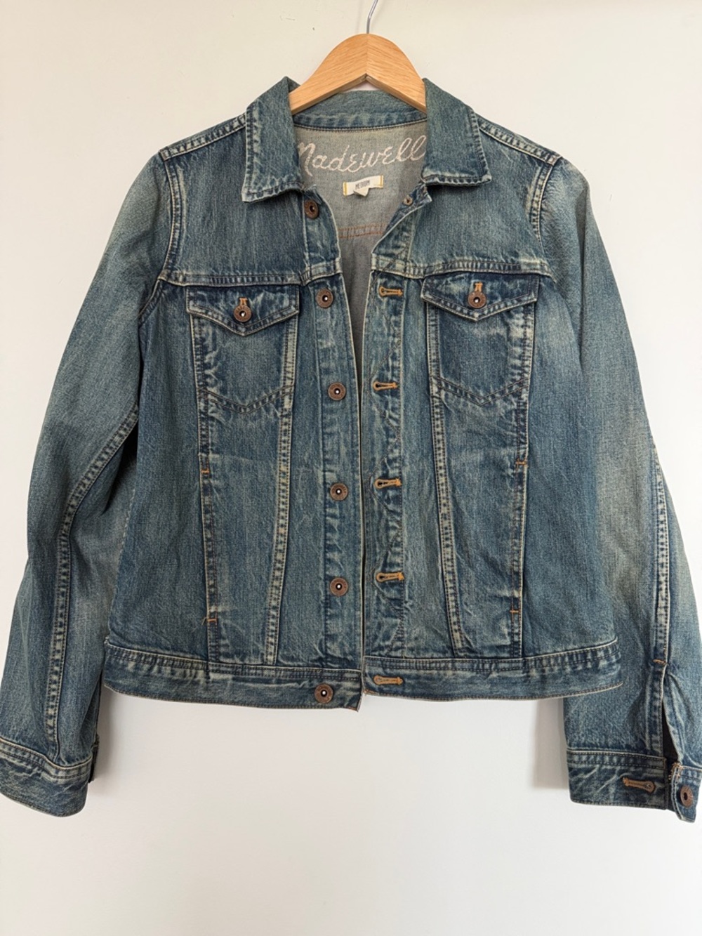 Madewell Faded Blue Denim Jacket